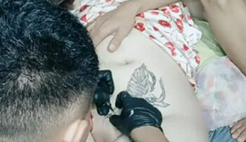 TANTE DEWI Live Bikin Tato Sambil Di Grepe